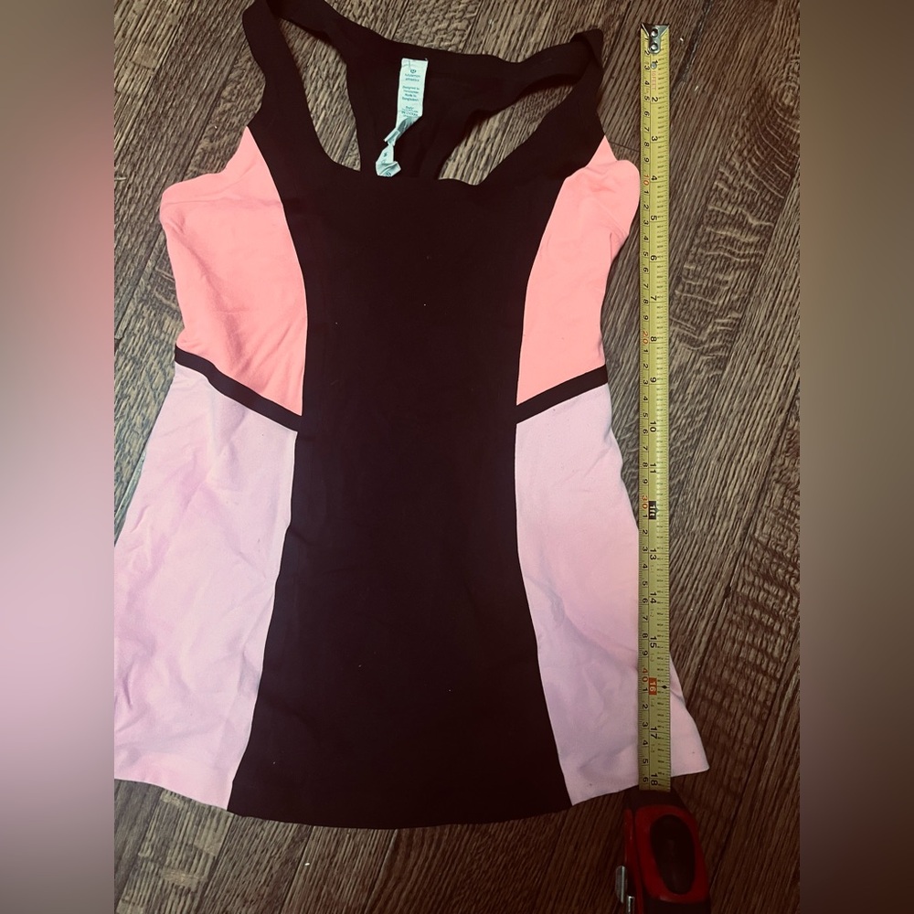 Lululemon Multi Razorback Sports Top - Picture 2 of 4